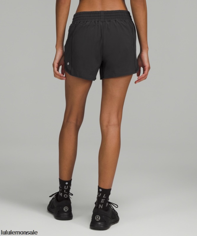 Lululemon Damen DELULU269 | Schwarz Hotty Hot Hochhaus Gefüttert Kurz 4